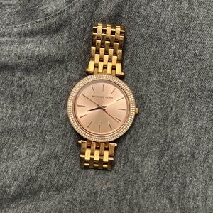 Darci rose gold MK watch